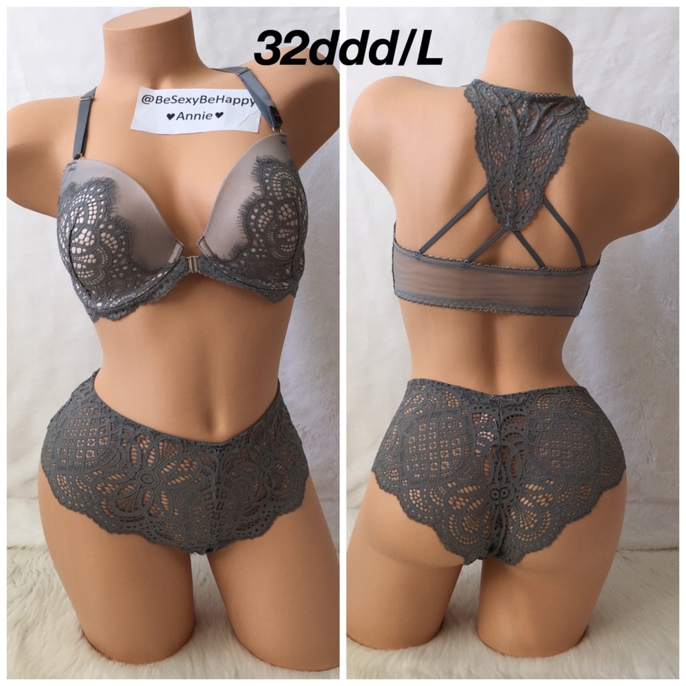 32ddd,L Victoria’s Secret Bra Set